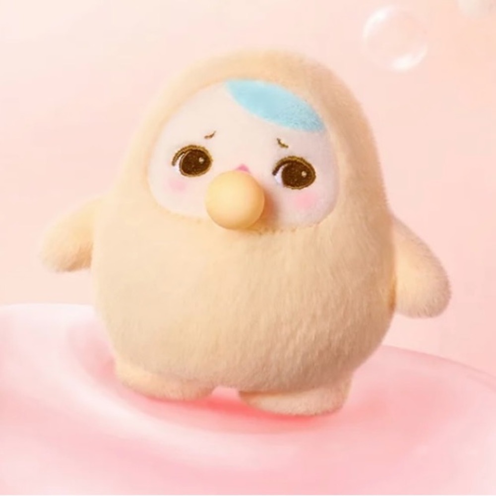 Pop Mart Pucky Beanie Bubble Up Plush Pendant - Angry Bubble